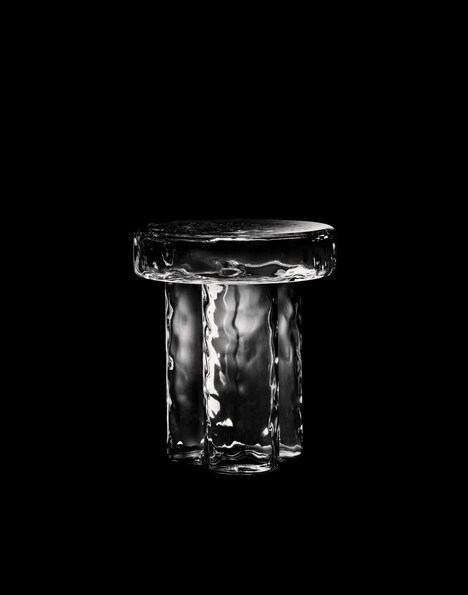 Geometric Glass Tables