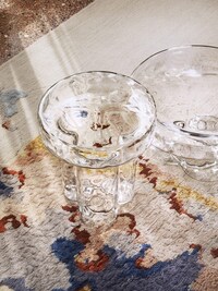 Geometric Glass Tables Image 2
