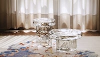 Geometric Glass Tables Image 3