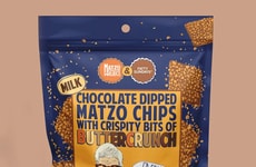 Chocolate-Dipped Matzo Chips