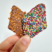 Chocolate-Dipped Matzo Chips Image 3