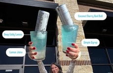 Festive Energy Drink Cocktails