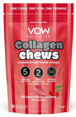 Cherry-Flavored Collagen Chews