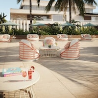 Sculptural Outdoor Seating Image 1