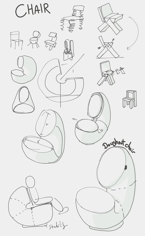 Circular Lounge Seats