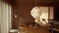 Curved Pendant Ceiling Lights Image 1