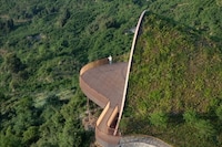 Earthen Timber Viewing Pavilions Image 2