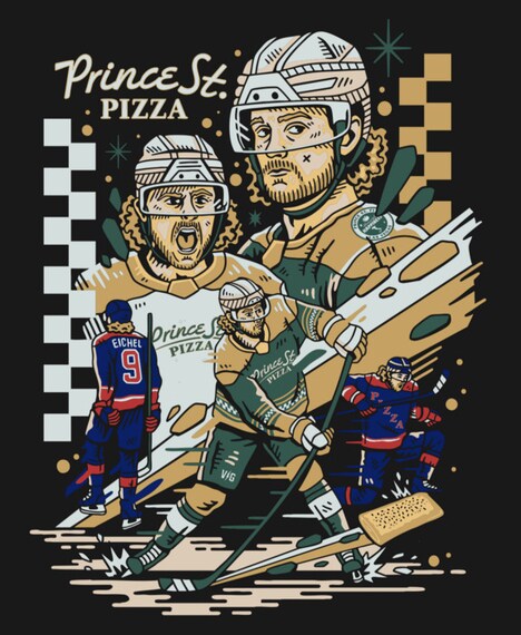 Hockey Athlete-Backed Pizza Collaborations