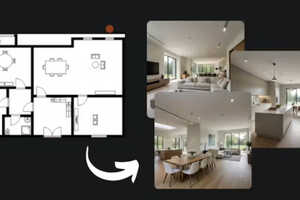 Interior Visualization Tools: AI Home Render Converts Floor Plans Into ...