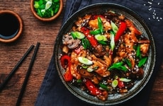 Asia-Influenced Western Dishes