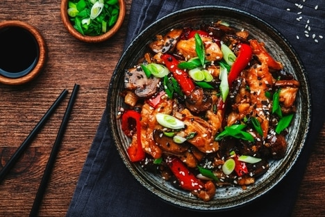 Asia-Influenced Western Dishes