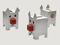 Paper-Made Piggy Banks Image 3