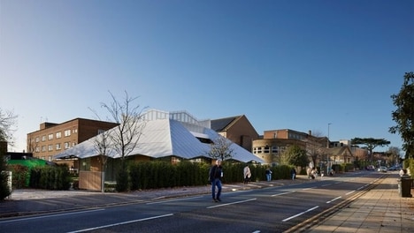 Angular Roofed Cancer Centres