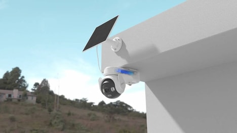 4G-Connected Solar Security Cameras