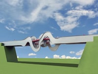 Triple Path Footbridges
