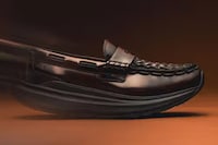 Woven Leather Loafers Image 2