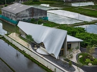 Metal Roof Topped Offices Image 1