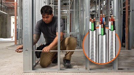 Durable Metal-Clad Electrical Cables
