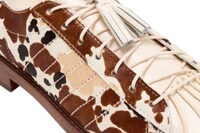 Cow Print Textural Footwear Image 2