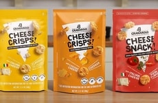 Oven-Baked Crispy Cheese Snacks