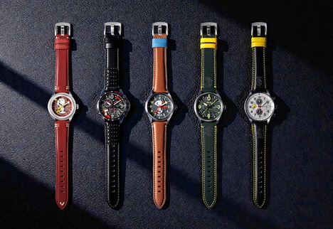 Collaboration Cartoon Aviation Timepieces