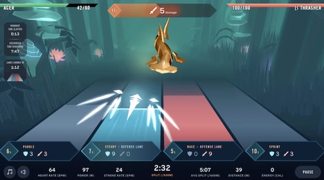 Home Rowing Action Games