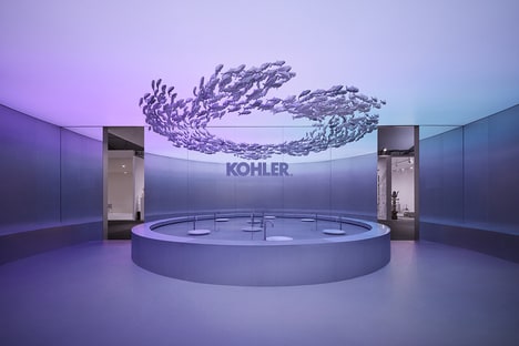 Iridescent Ceramic Installations