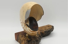 Nautilus Shell Speakers