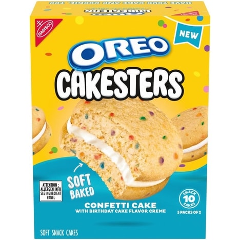 Soft-Baked Cookie Cake Snacks