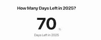 Real-Time Year Countdowns