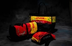 Upcycled Delivery Uniform Bags