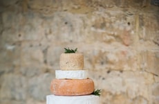Cheese Wheel Wedding Cakes