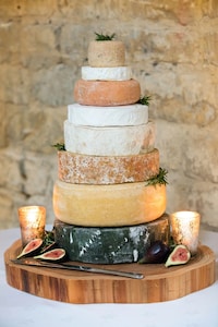 Cheese Wheel Wedding Cakes Image 3