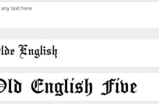 Gothic Text Generators