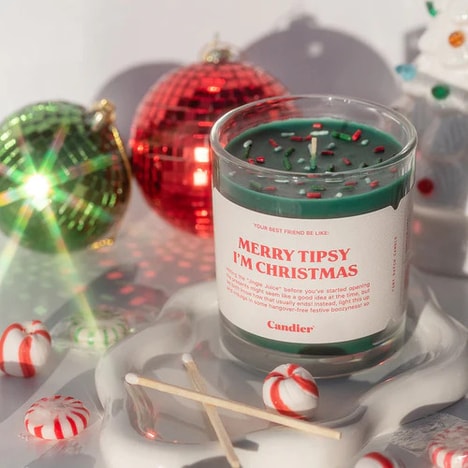 Playful Holiday Candle Lines