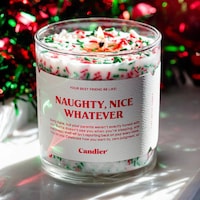 Playful Holiday Candle Lines Image 2