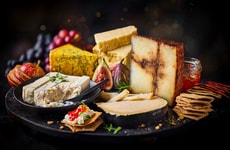 Black Garlic Sheep's Cheeses