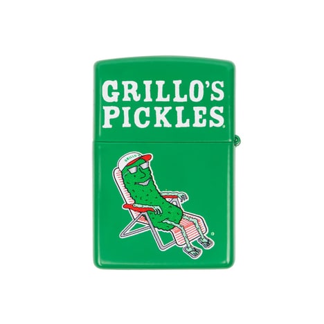 Playful Pickle-Themed Lighters