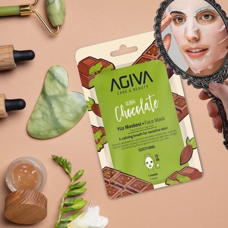 Chocolate-Pistachio Skincare Masks