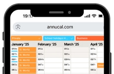Year-at-a-Glance Calendar Apps