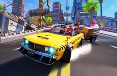 Futuristic Taxi Drifting Games