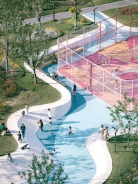 Colorful Municipal Recreational Facilities Image 2