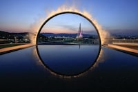 Eclipse-Themed Rooftop Artworks Image 1