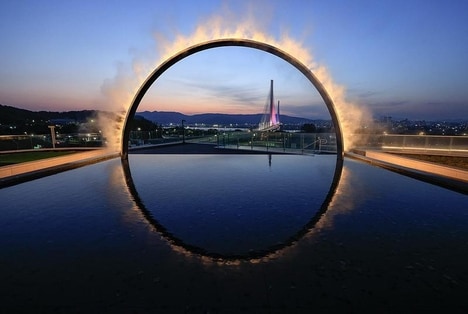 Eclipse-Themed Rooftop Artworks