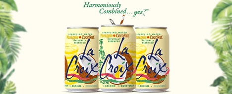 Tropically Themed Sparkling Waters