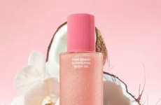 Pink Oil-Based Body Shimmers