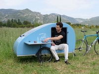 Towable Cyclist Camping Trailers Image 1