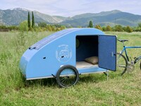 Towable Cyclist Camping Trailers Image 2