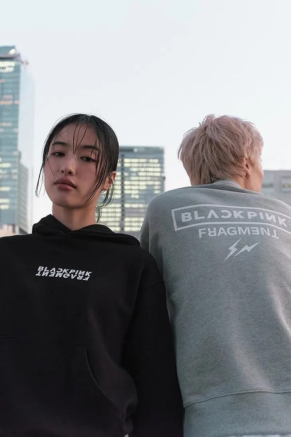 Music-Themed Apparel Lines : blackpink and fragment