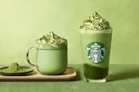 Premium Matcha Cafe Drinks